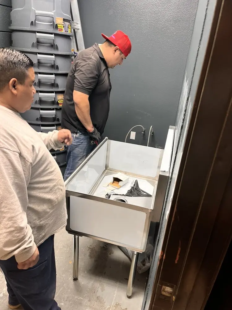 Commercial plumbing and sink installation in Tahlequah